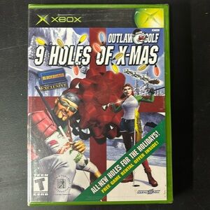 Factory Sealed Outlaw Golf: 9 Holes of Christmas video game for Xbox